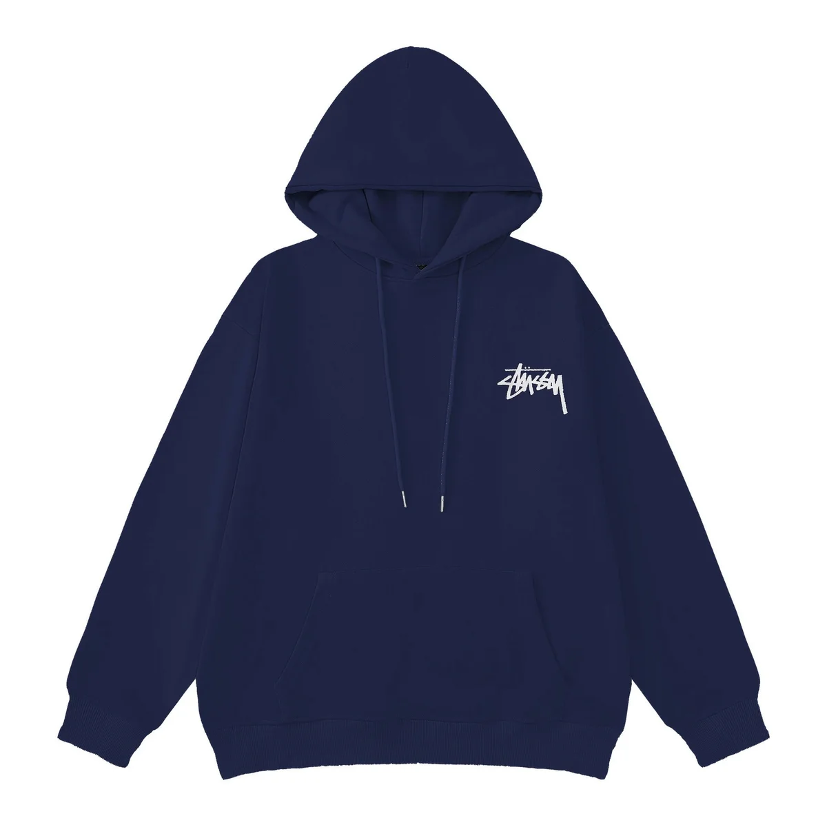 Stussy Stüssy Hoodie Navy Solid Pullover