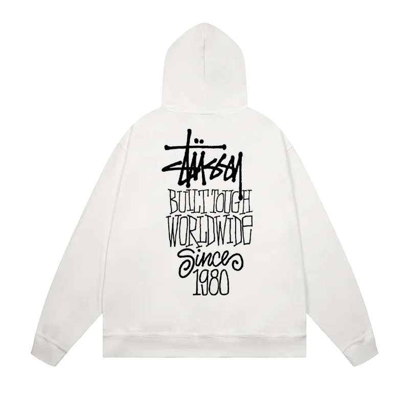 Stussy Built Tough Worldwide Since 1980 Hoodie