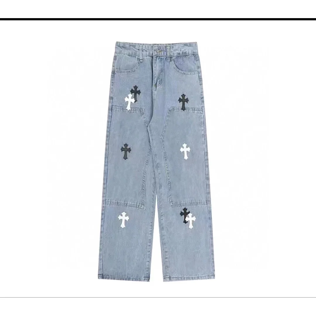 Chrome Hearts Cross Denim Jeans