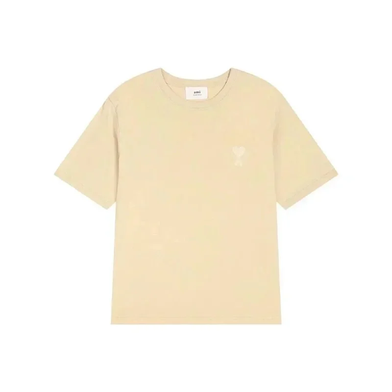 Ami Cream AM Icon T-Shirt