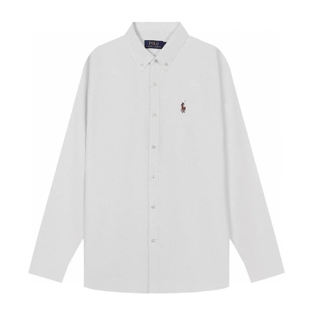 Polo Ralph Lauren White Polo Shirt with Embroidered Pony
