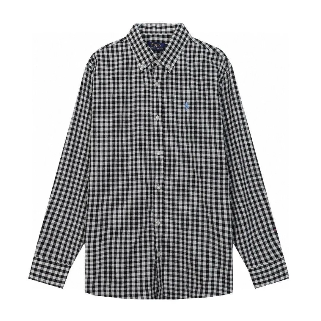 Polo Ralph Lauren Classic Logo Gingham Button-Up Shirt
