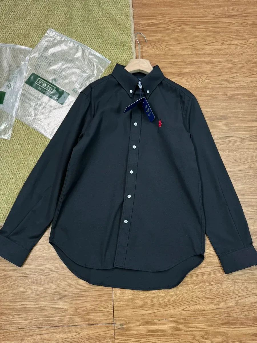 Polo Ralph Lauren Classic Logo Black Button-Up Shirt