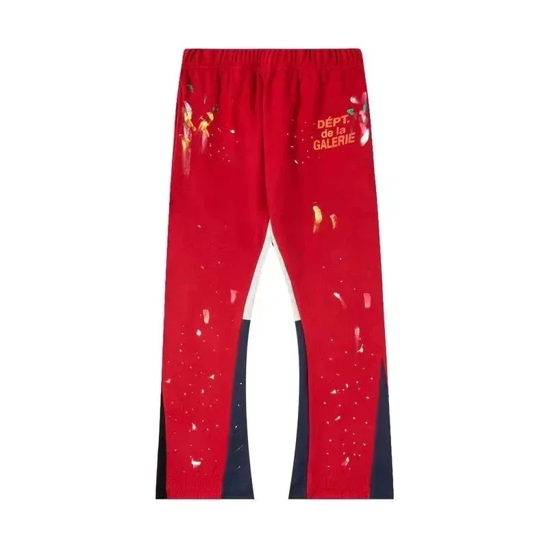 Gallery Dept. Dept De La Galerie Painted Sweatpants Red