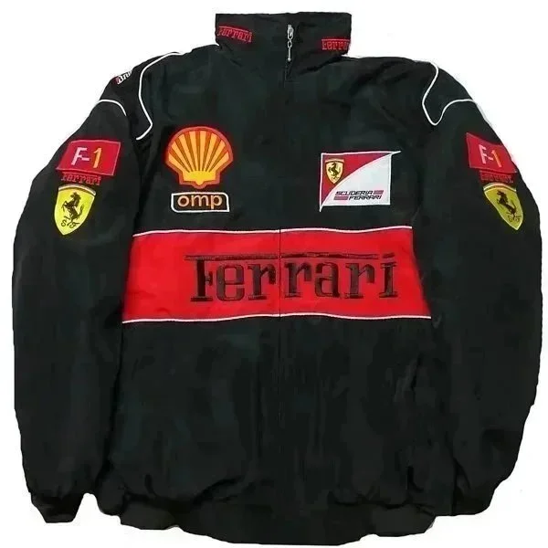 Ferrari Black Red Racing Jacket