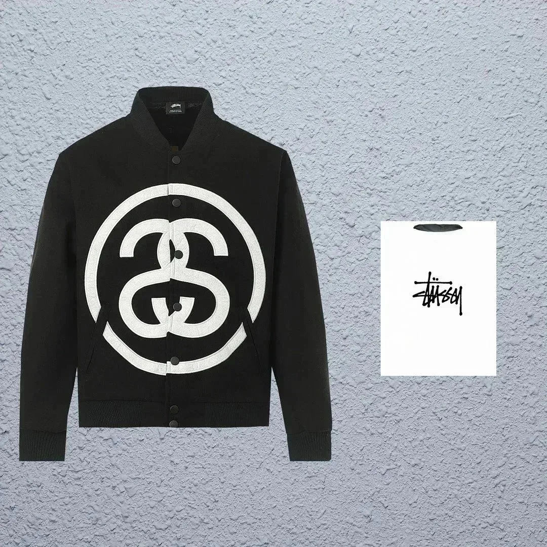 Stussy Stüssy Logo Black Jacket