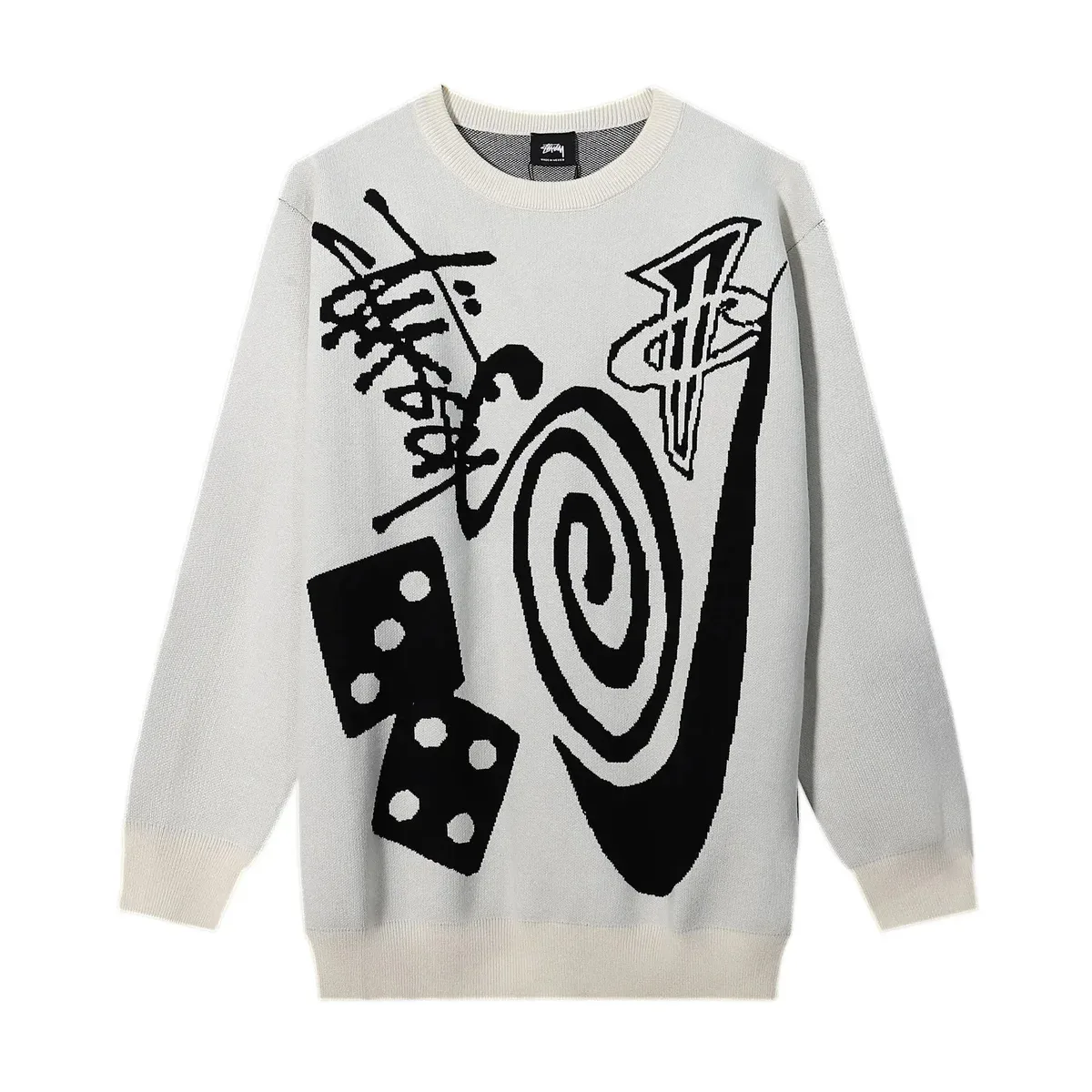 Stussy Stüssy Knit Sweater S643杏色斯图主麦 Sweater