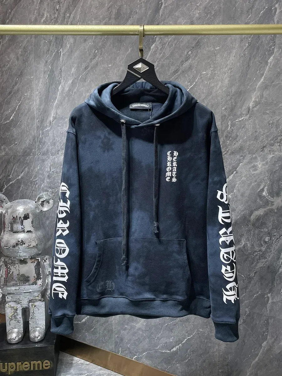 Chrome Hearts Hoodie 626 Blue Sweatshirt