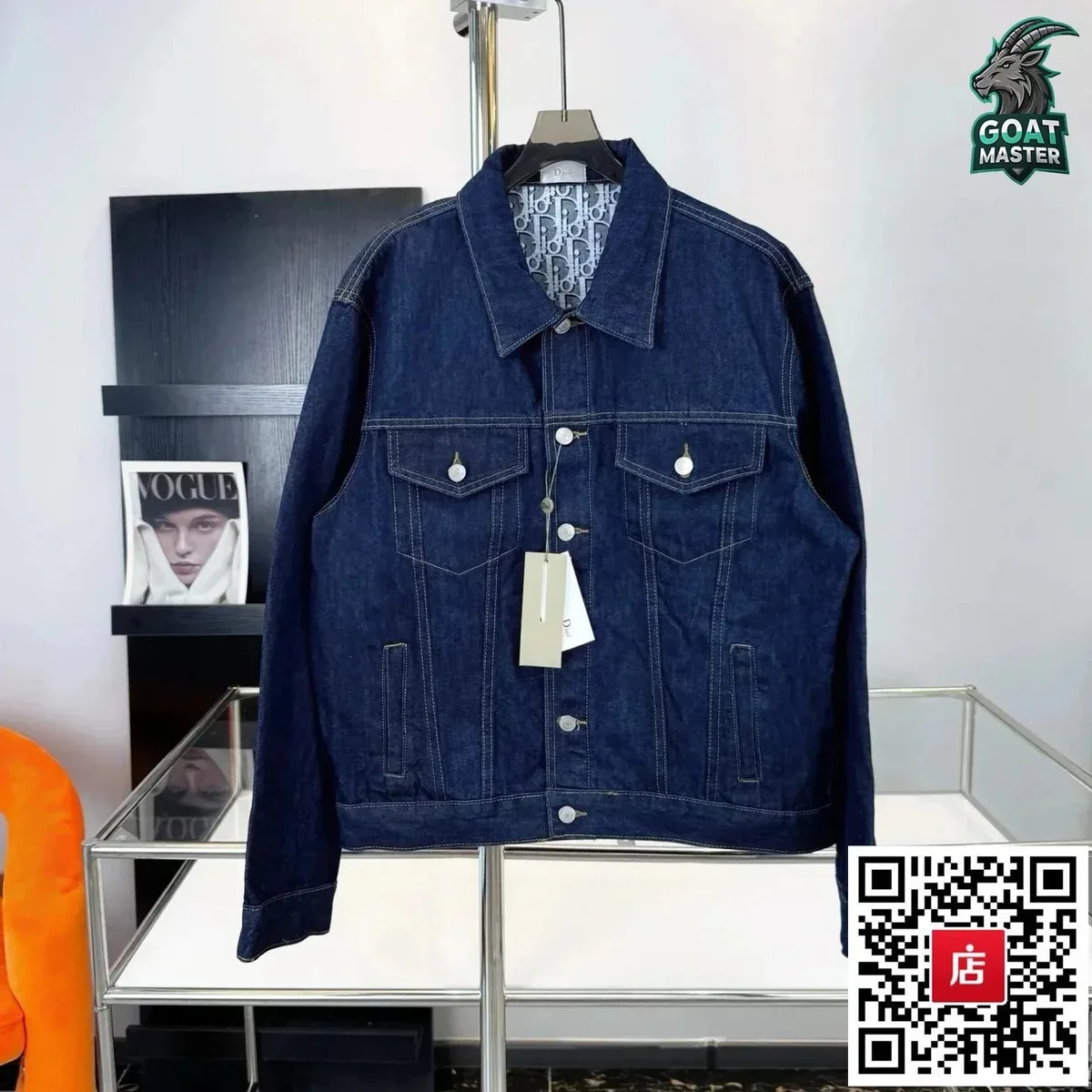 Dior Denim Jacket Blue Jeans Jacket