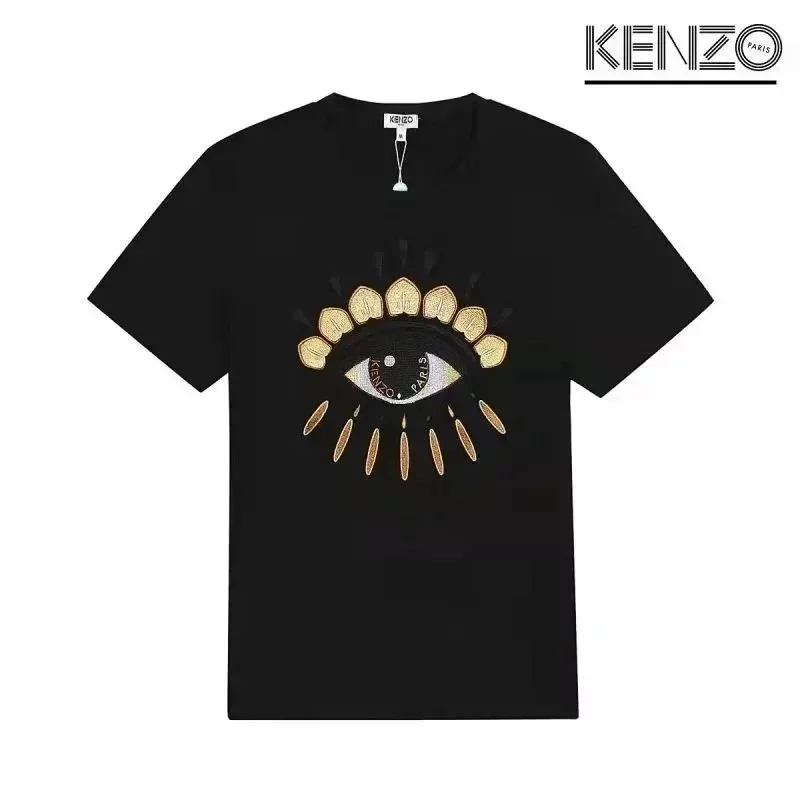 Kenzo Eye Print Black T-Shirt