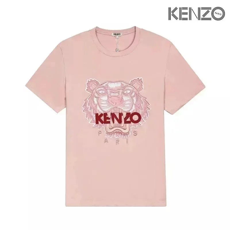 Kenzo Tiger Head Pink T-Shirt