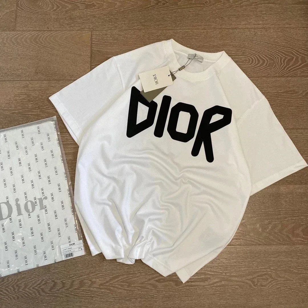 Dior White Logo T-Shirt