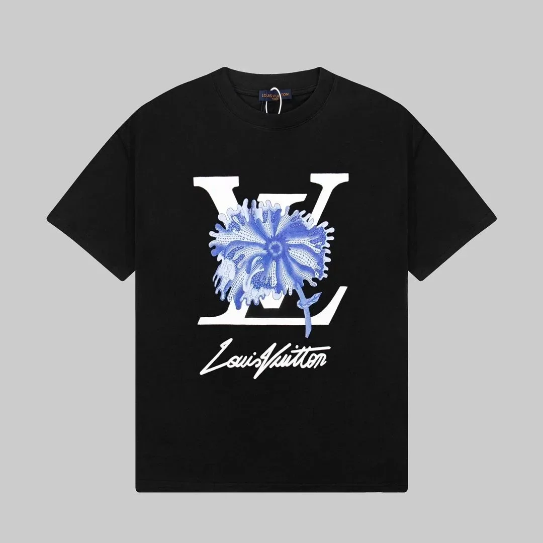 Louis Vuitton LV Flower Black T-Shirt
