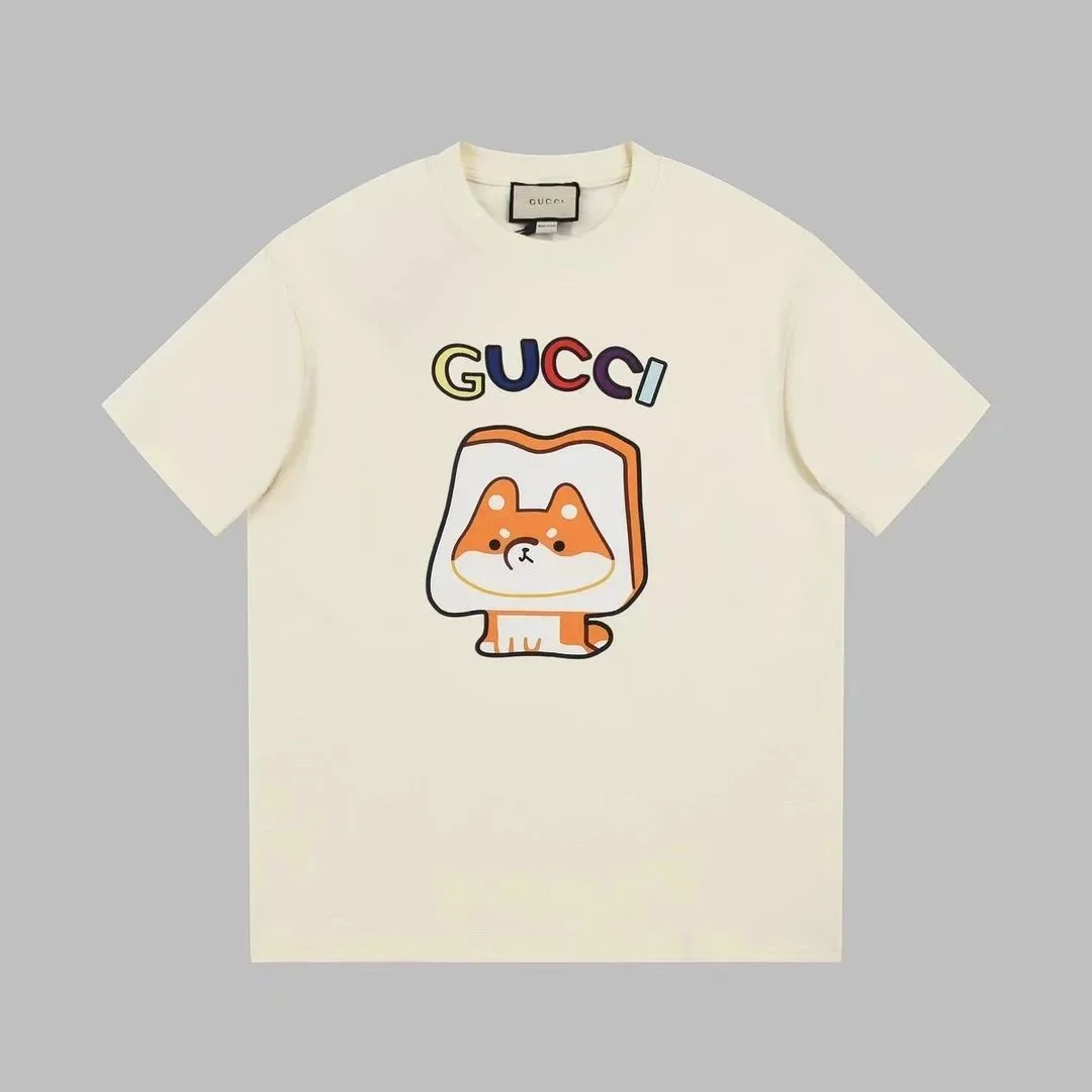 Gucci Yellow Bread Dog T-Shirt