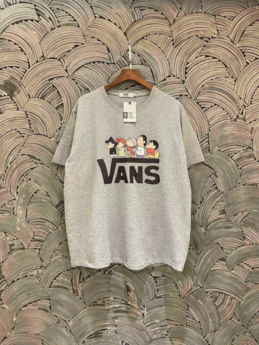Vans Grey Crayon Shin-chan 002 T-Shirt