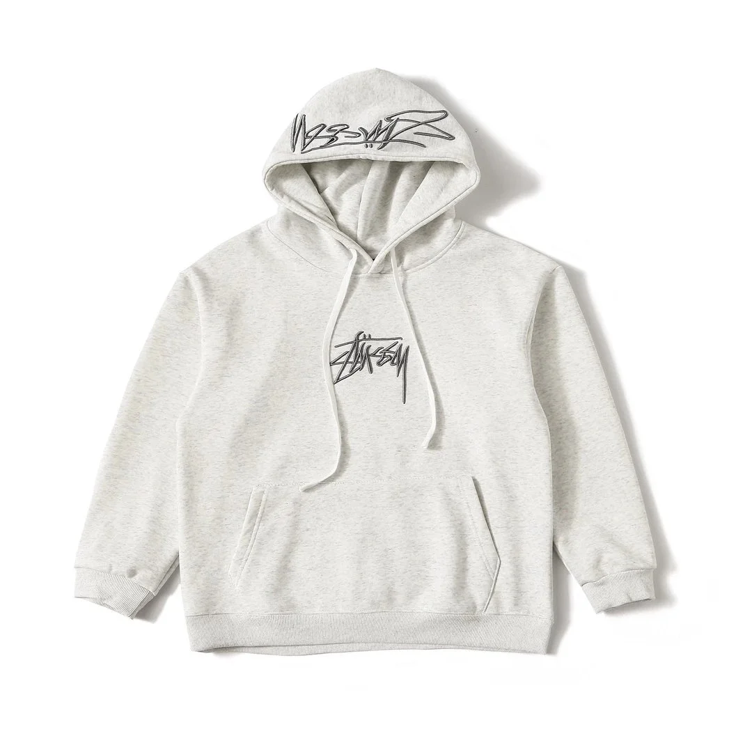 Stussy Stüssy Basic Logo Hoodie 18 White