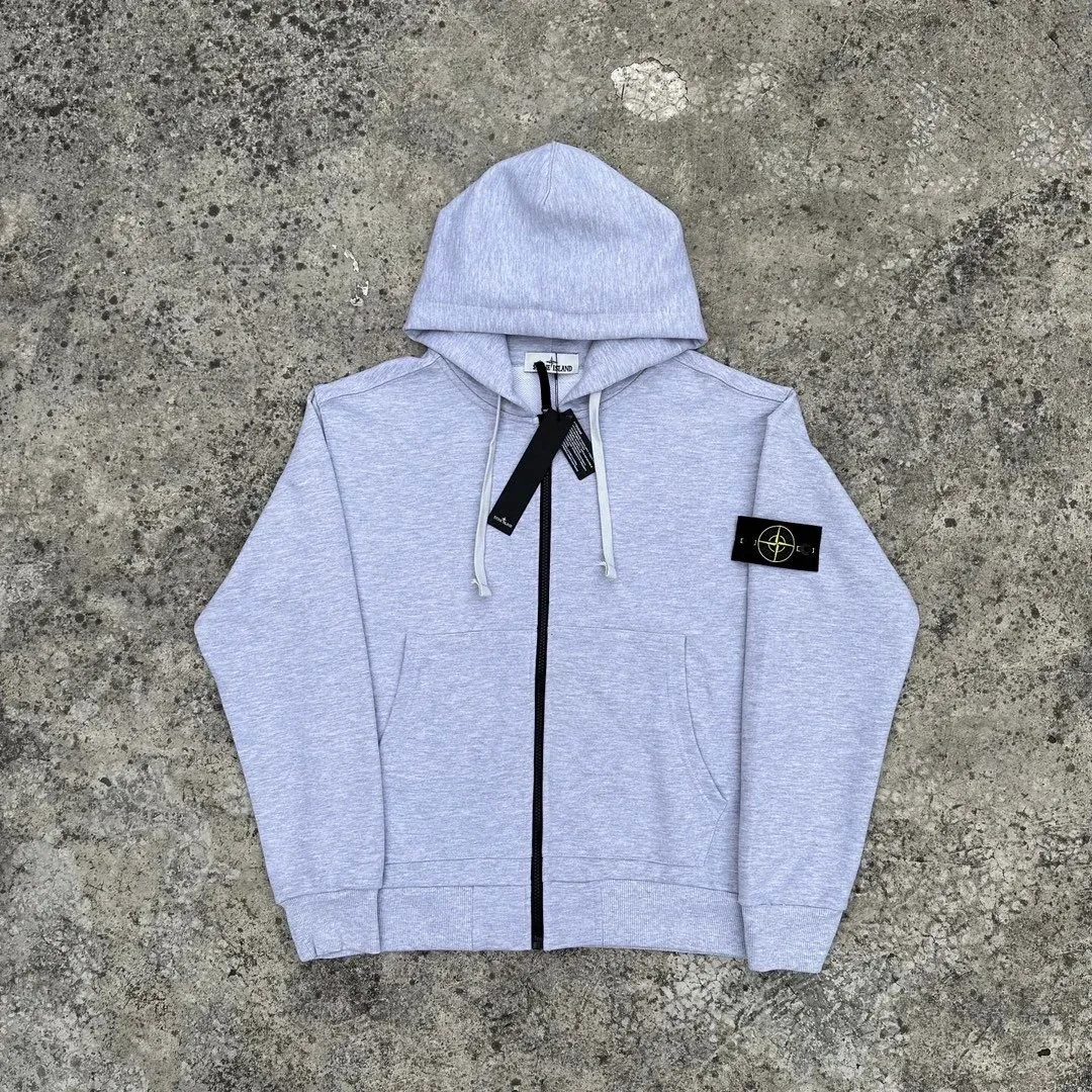 Stone Island 68-15 Grey Hoodie