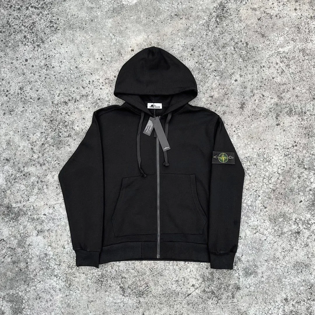 Stone Island 68-15 Black Hoodie