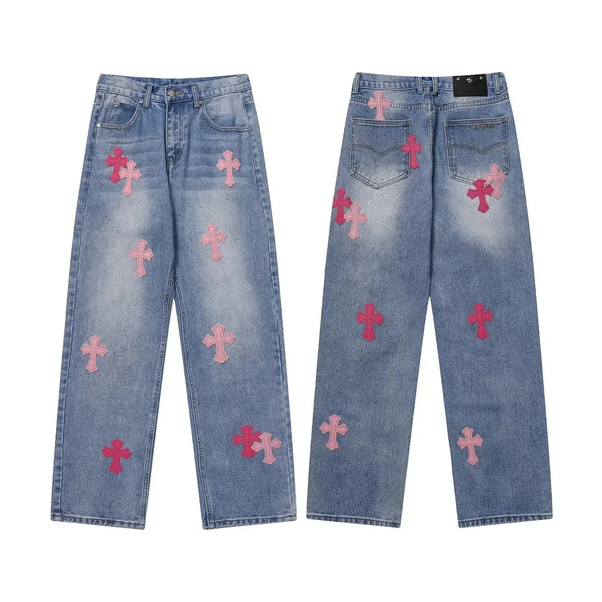 Chrome Hearts Cross Denim Jeans