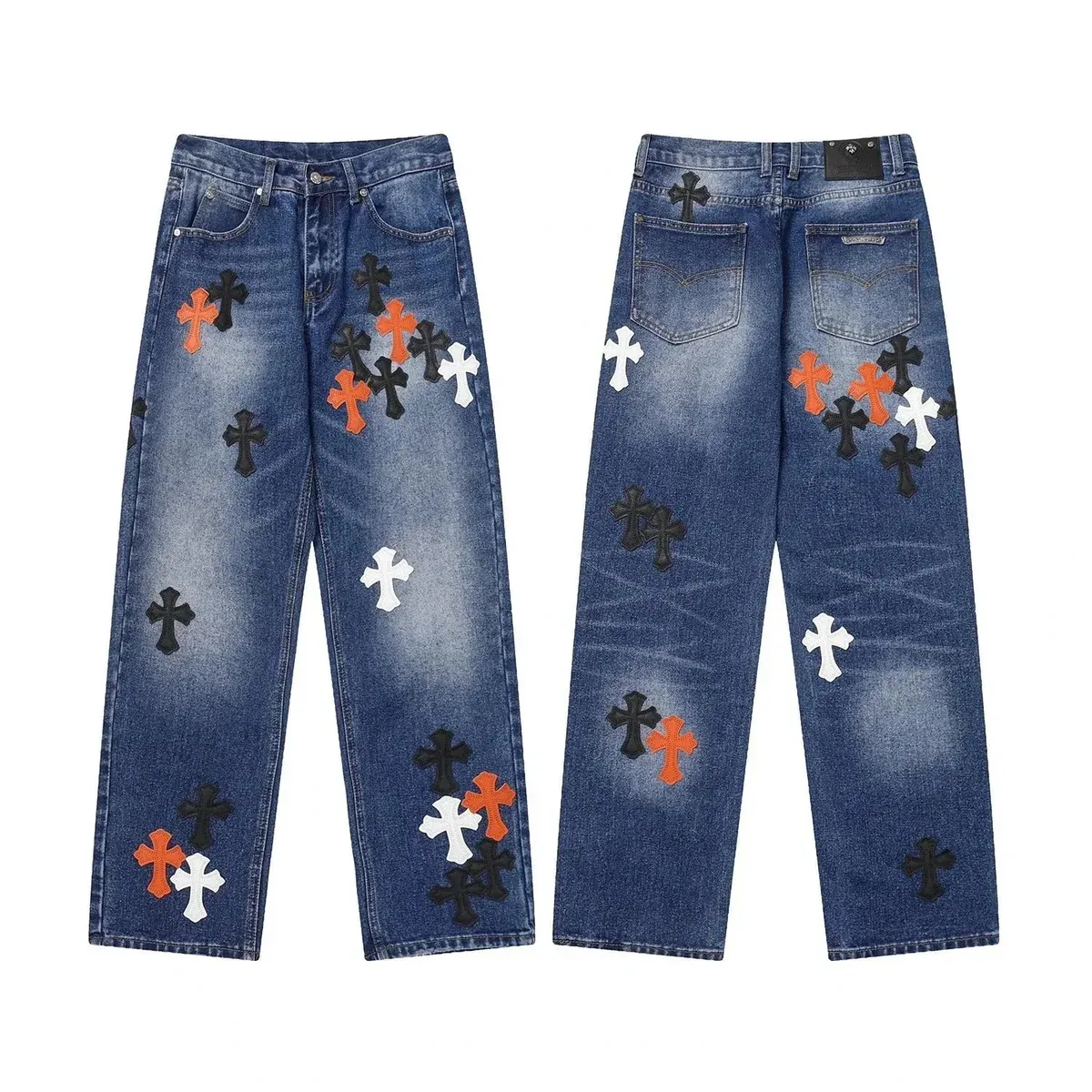 Chrome Hearts Cross Denim Jeans
