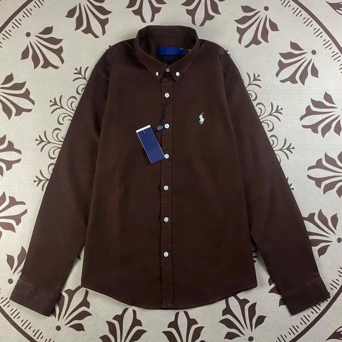 Ralph Lauren Classic Logo Brown Shirt