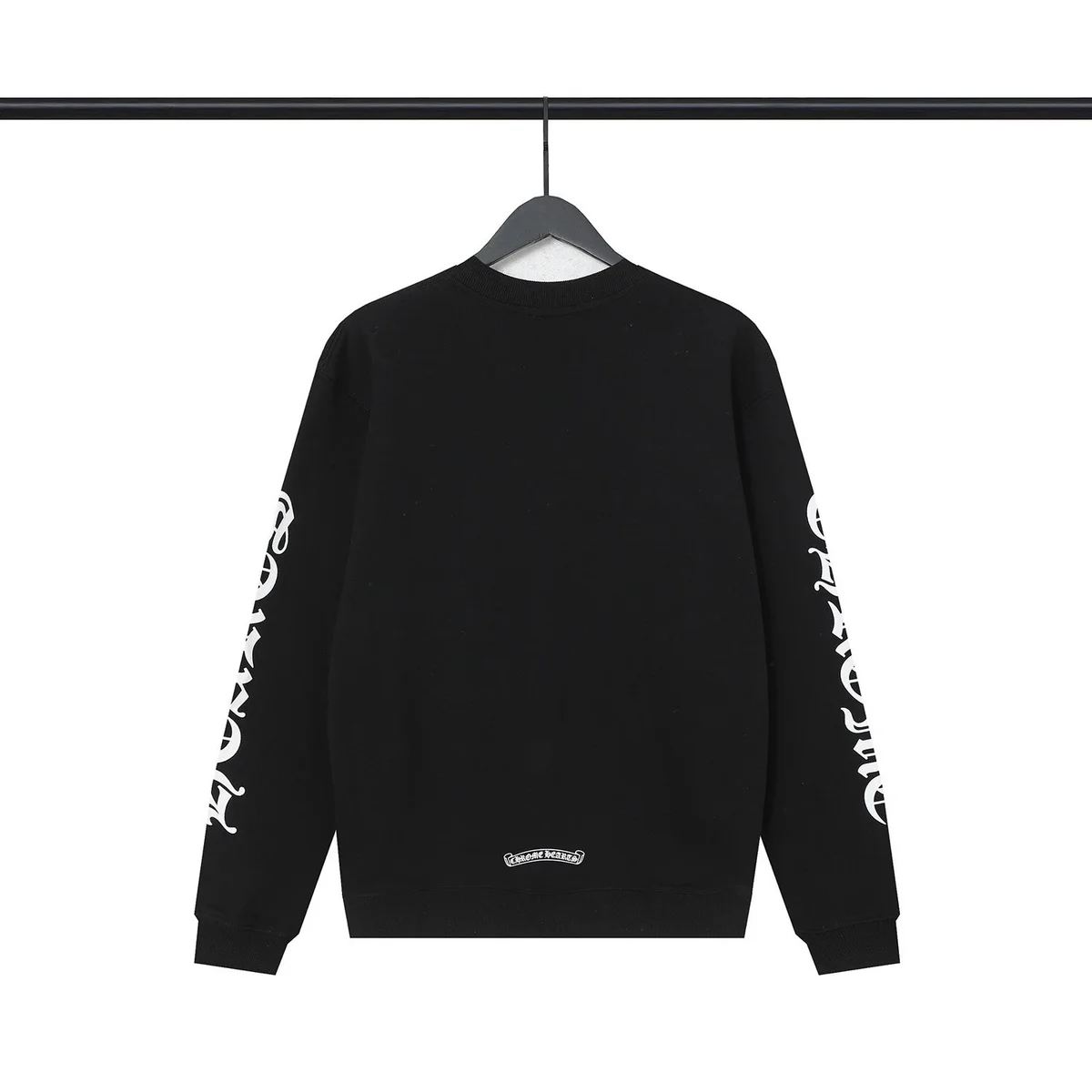 Chrome Hearts Gothic Script Sweatshirt Black