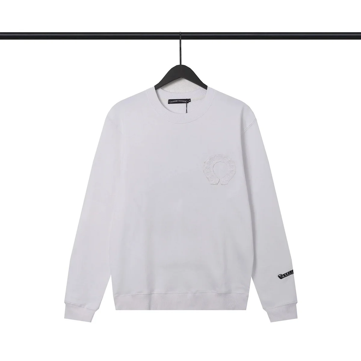 Chrome Hearts White CH Cross Sweatshirt
