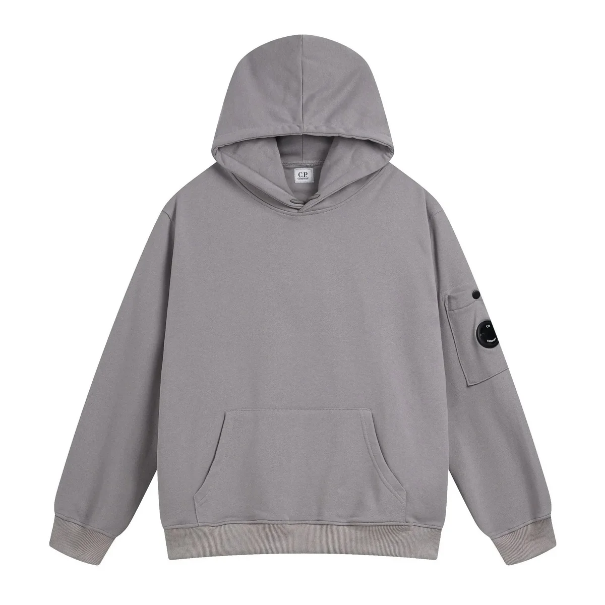 CP Company Goggle Hoodie Grey Sweatshirt