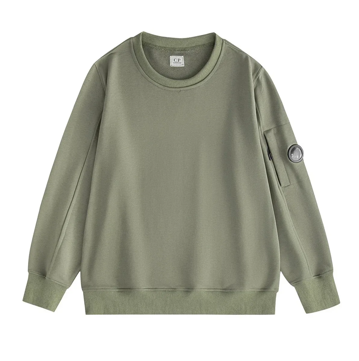 CP Company Goggle Olive Hoodie