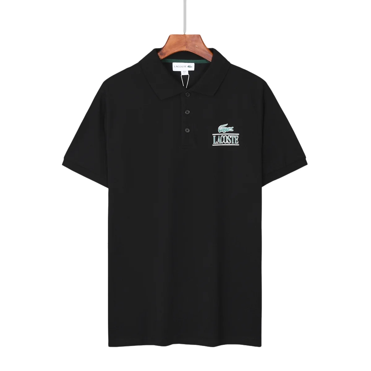 Lacoste Classic Polo Shirt 01 Black Men's Top