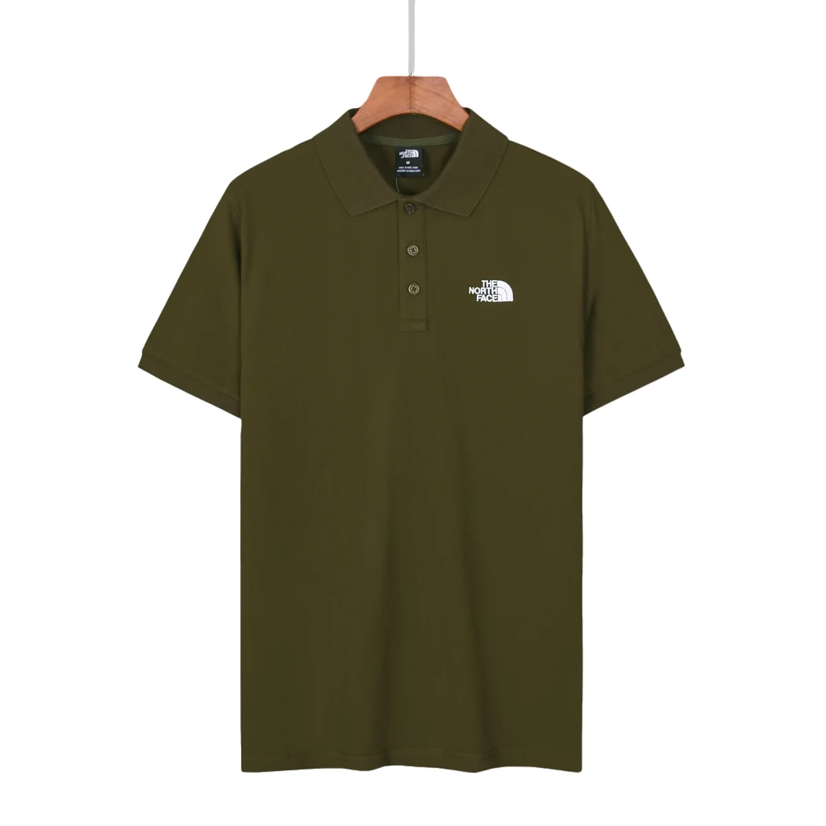 The North Face Olive Green Polo Shirt