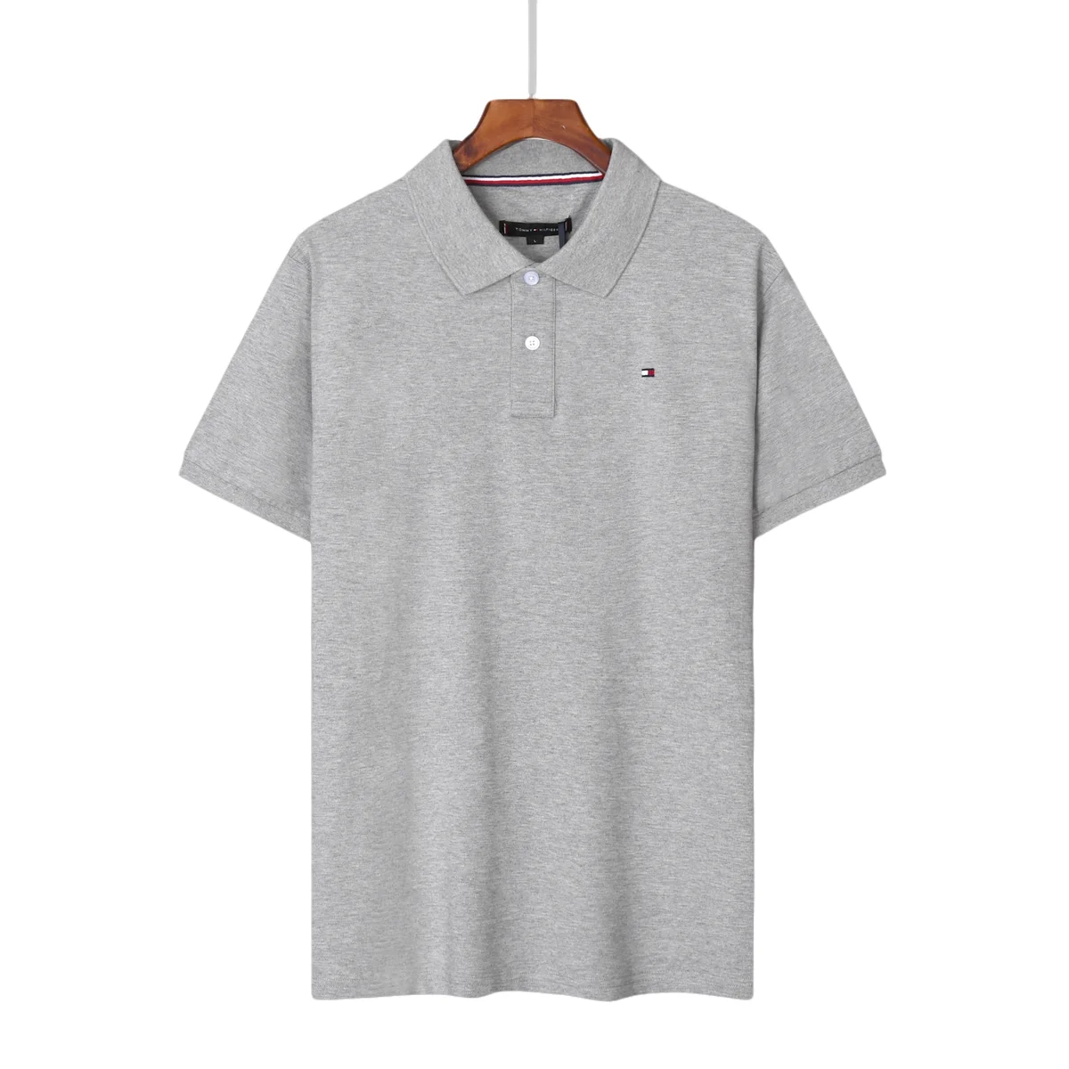 Tommy Hilfiger Classic Polo Shirt 26 Grey Men's