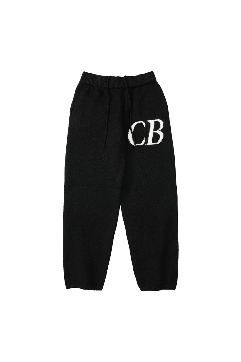 Carhartt CB Logo Knit Pants Black