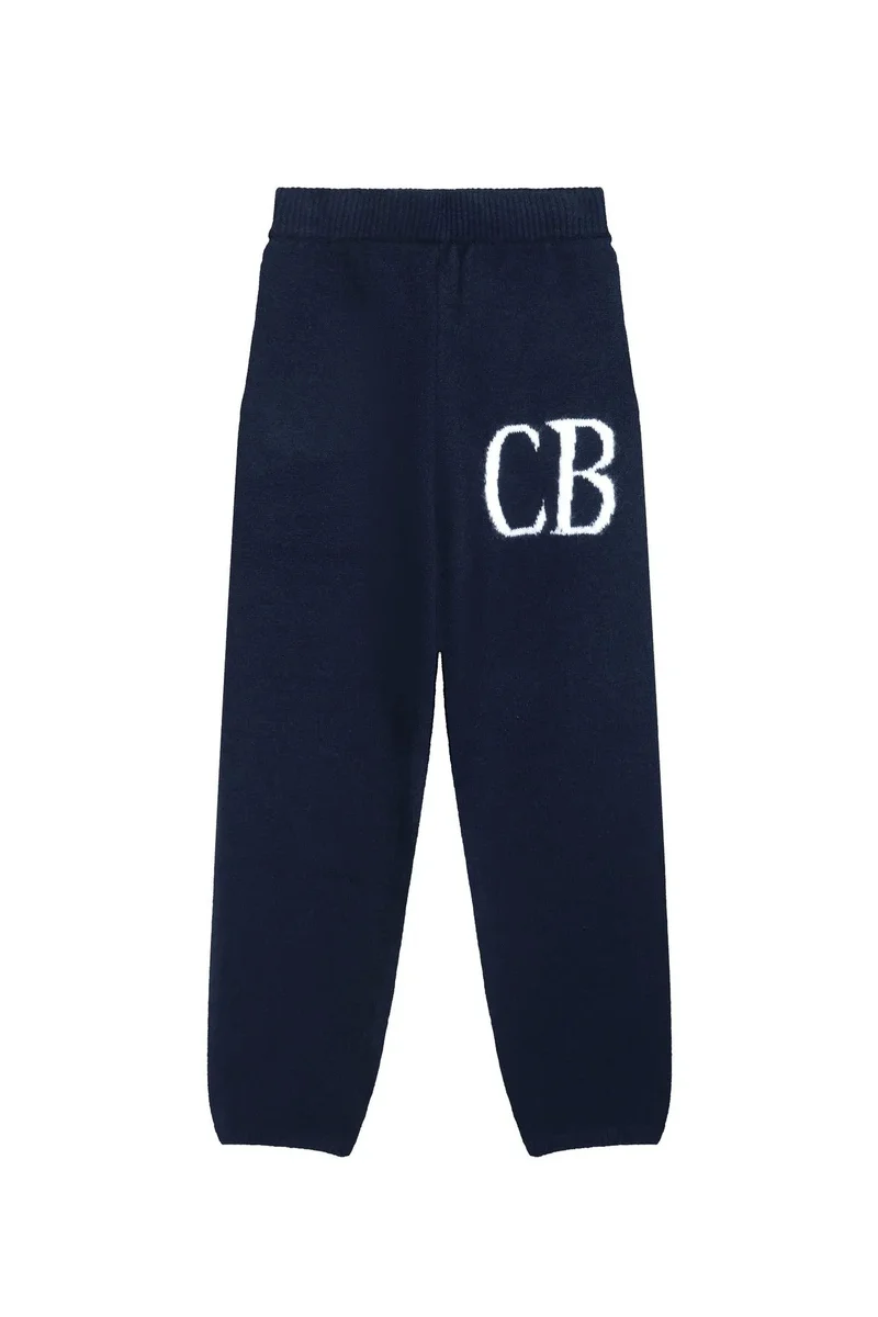 Carhartt Carhartt CB Logo Navy Sweatpants Navy - 1