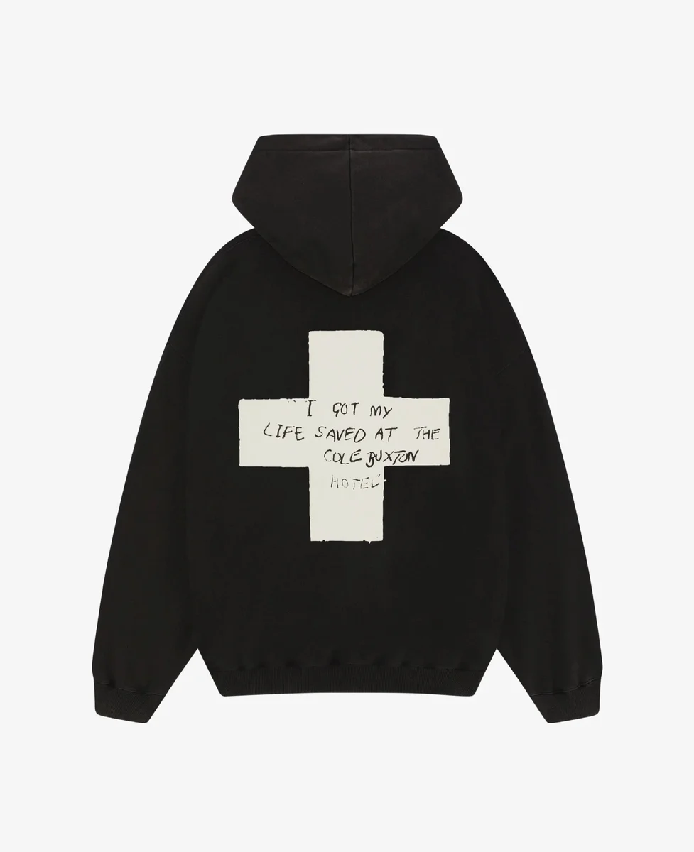 Cole Buxton I Got My Life Saved Hoodie Black