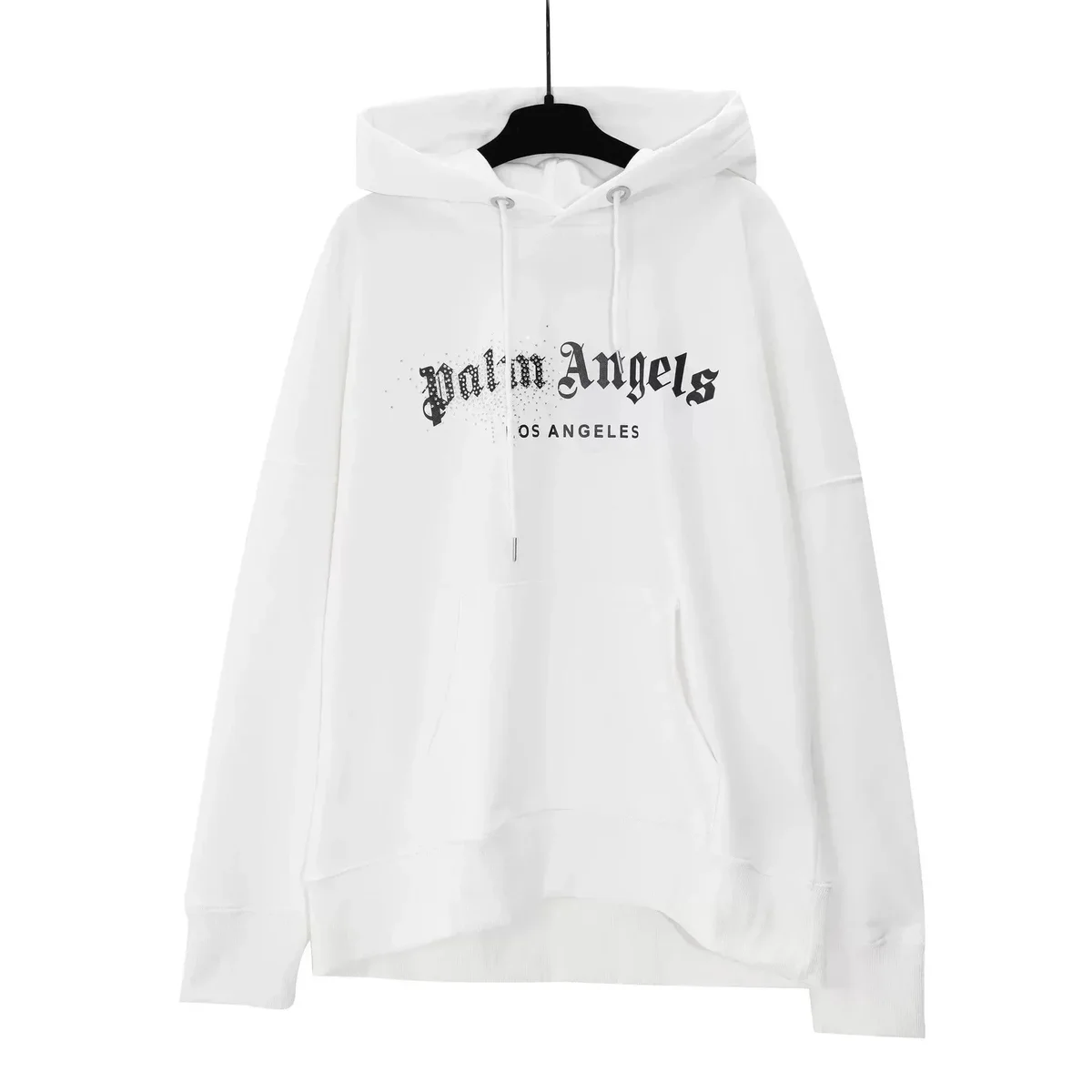 Palm Angels White Los Angeles Hoodie