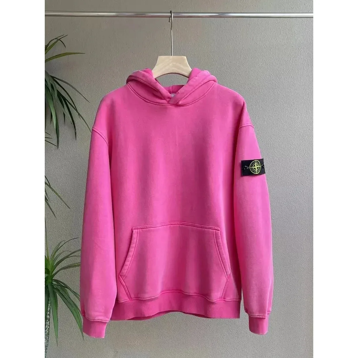 Stone Island 68-15 Pink Hoodie