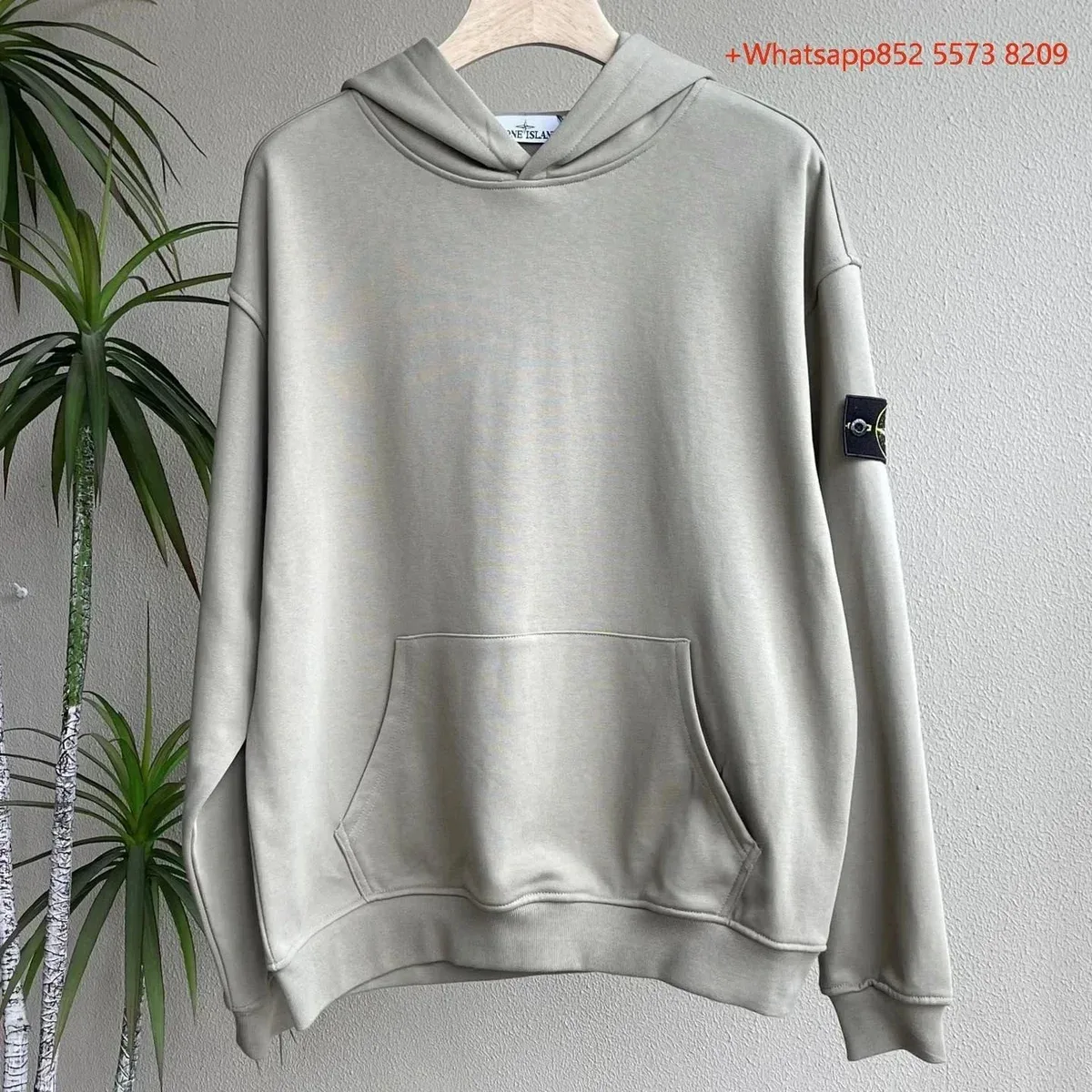 Stone Island 68-15 Light Khaki Hoodie
