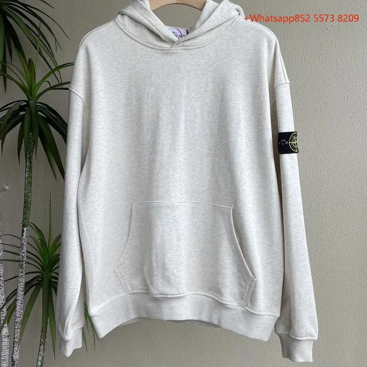 Stone Island 68-15 Grey Hoodie