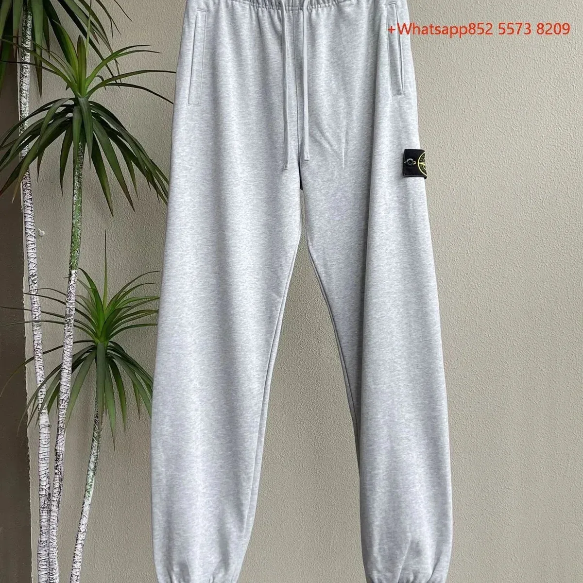 Stone Island 68-15 Light Grey Sweatpants