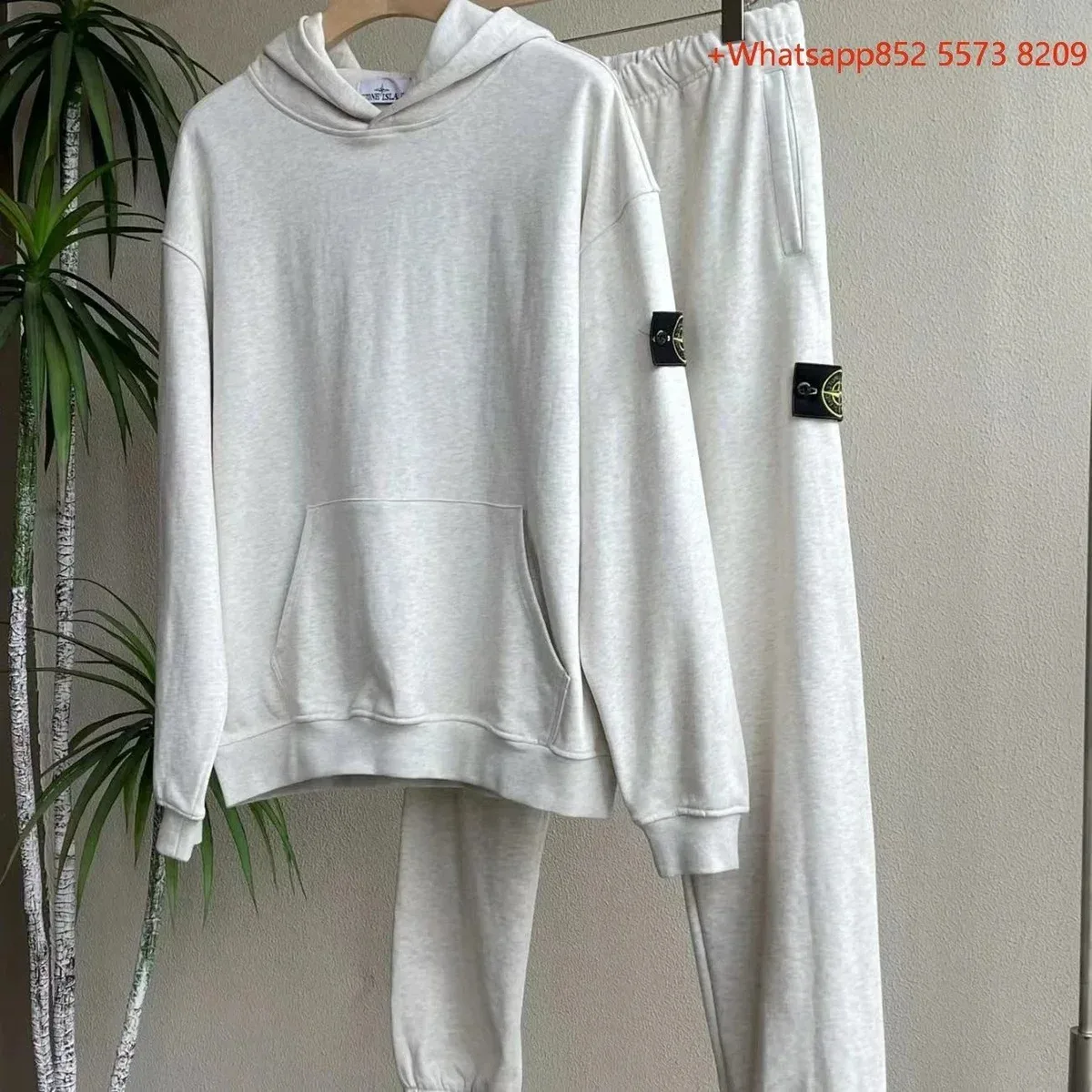 Stone Island 68-15 Grey Tracksuit Set