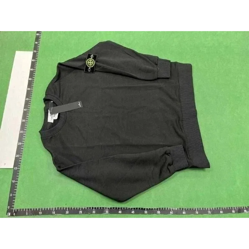 Stone Island 68-15 Black Crewneck Sweatshirt