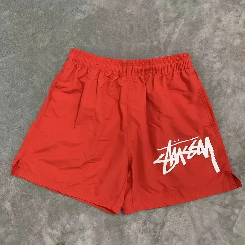 Stussy Stüssy Logo Red Shorts