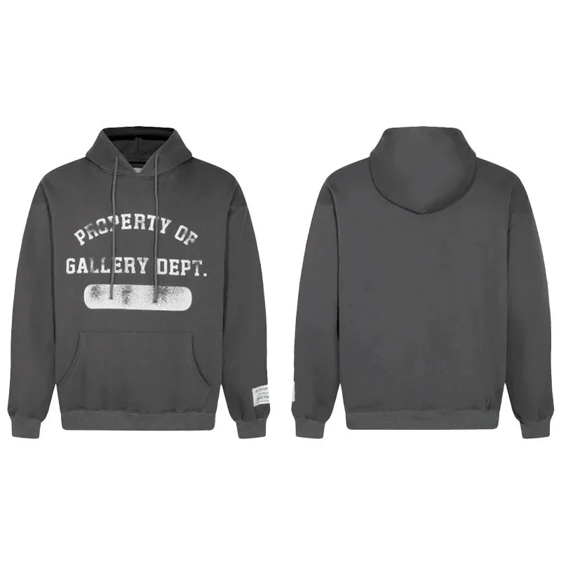 Gallery Dept. Property of Gallery Dept. Hoodie Grey