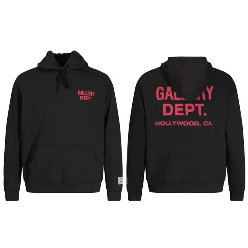 Gallery Dept. Black 'Hollywood, CA' Hoodie