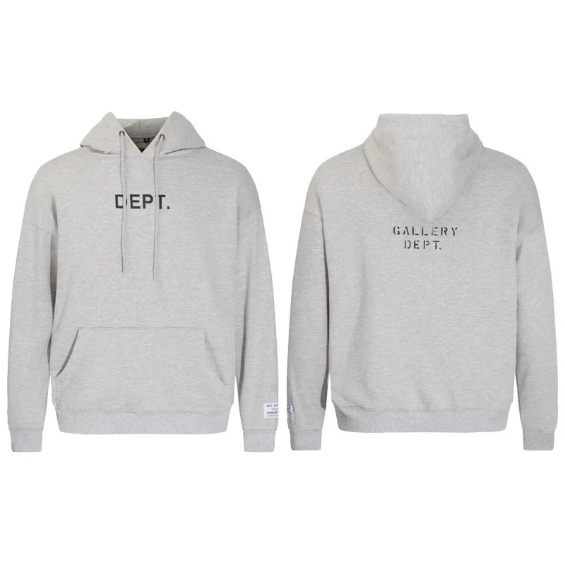 Gallery Dept. DEPT. Hoodie Grey Cotton Sweatshirt