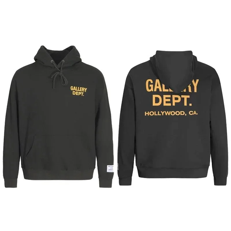 Gallery Dept. Hollywood CA Hoodie Black