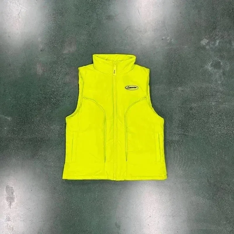 Trapstar Neon Yellow Puffer Vest