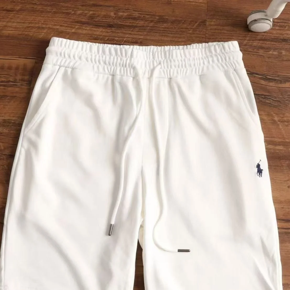 Polo Ralph Lauren Big Pony White Shorts