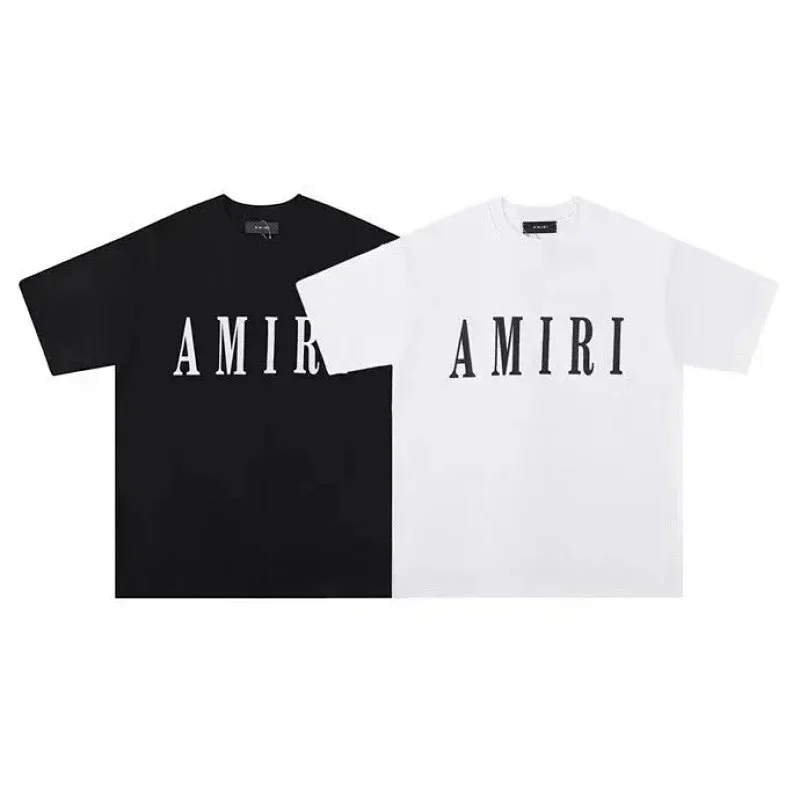 Amiri AMRI Logo T-Shirt Black/White